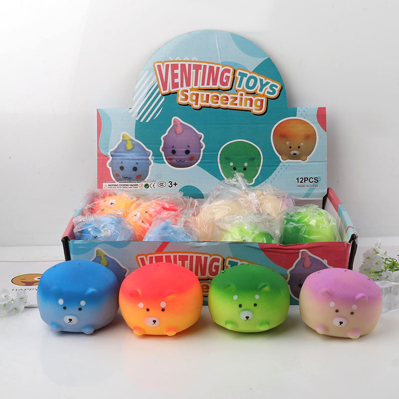 Bread Dog Squeeze Toy